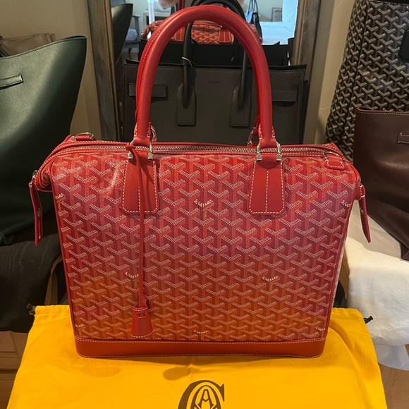 Goyard Victoria Bag Red - Picture 2 of 14